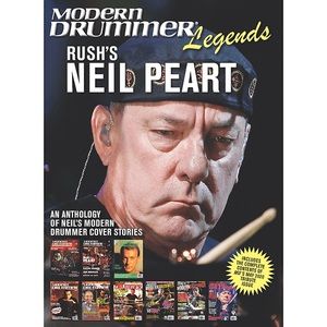 Rush’s Neil Peart Modern Drummer Legends Book